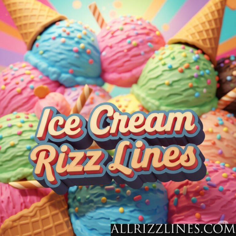Ice Cream Rizz Lines: The Flirtiest Scoops in the Freezer