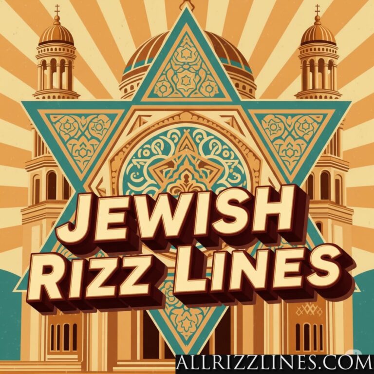 Jewish Rizz Lines