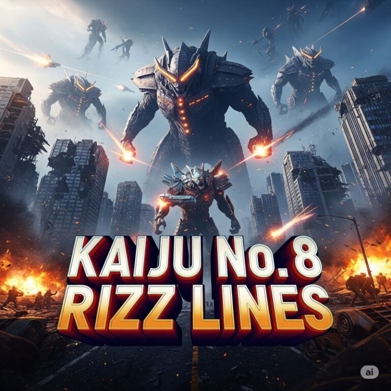 kaiju no 8 rizz lines