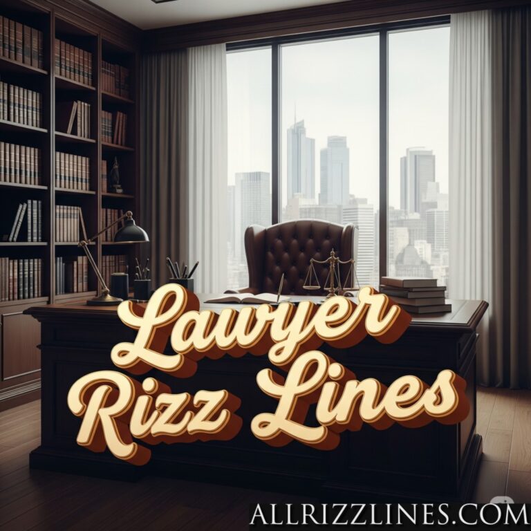 Lawyer Rizz Lines: Objecting to Loneliness, Pleading for Love!