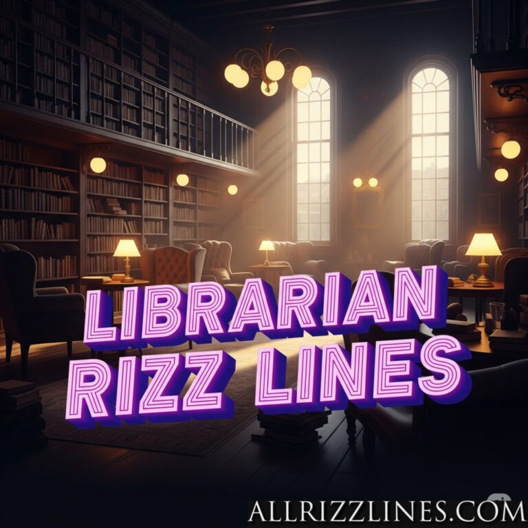 Librarian Rizz Lines