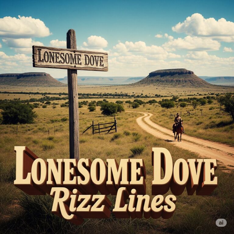 Lonesome Dove Rizz Lines