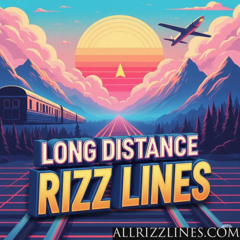 Long Distance Rizz Lines: Bridging  Miles & Hearts Across Any Horizon!
