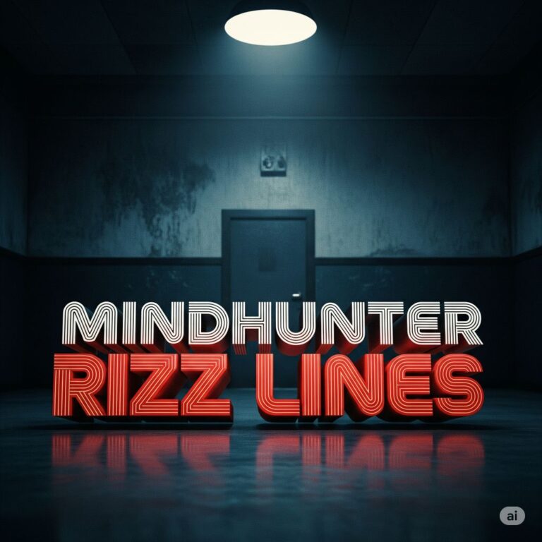 Mindhunter Rizz Lines