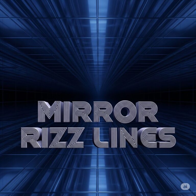 Mirror Rizz Lines