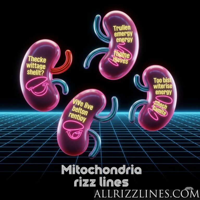 Mitochondria Rizz Lines: Powering Up Your Love Life!