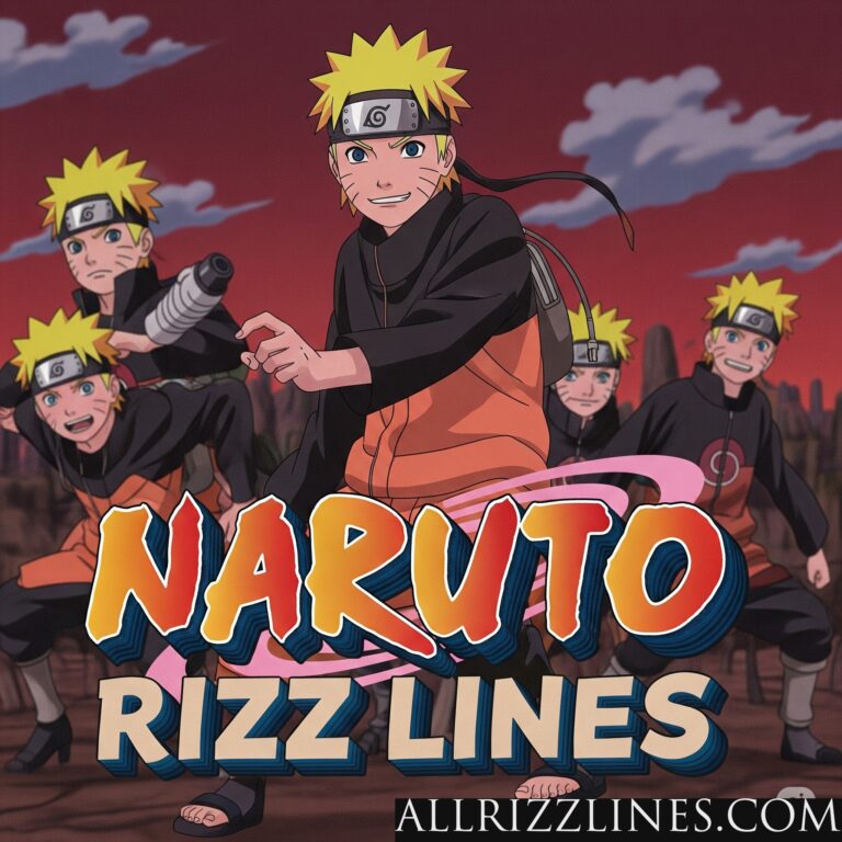 Naruto Rizz Lines: Believe It! Summoning True Love!