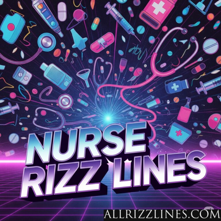 Nurse Rizz Lines: Healing Hearts and Taking Temperatures!