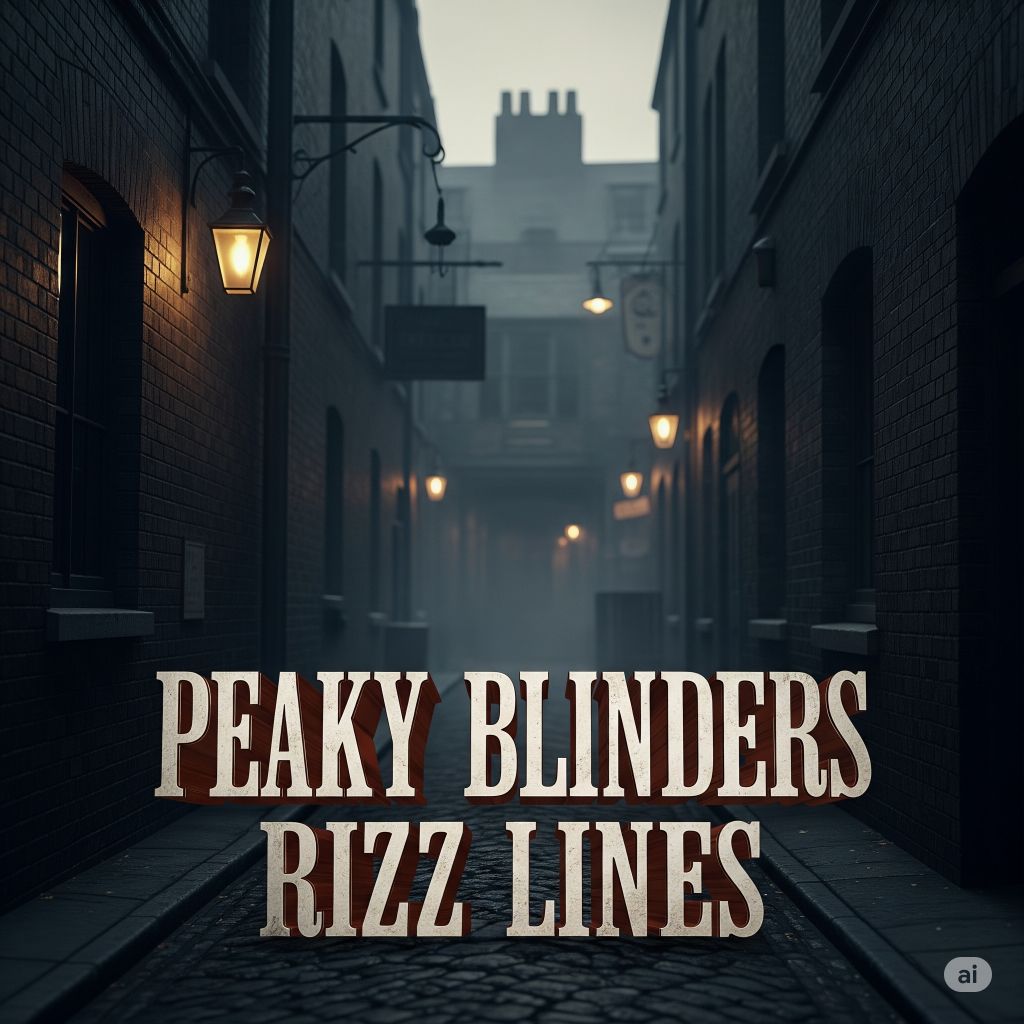 Peaky Blinders Rizz Lines