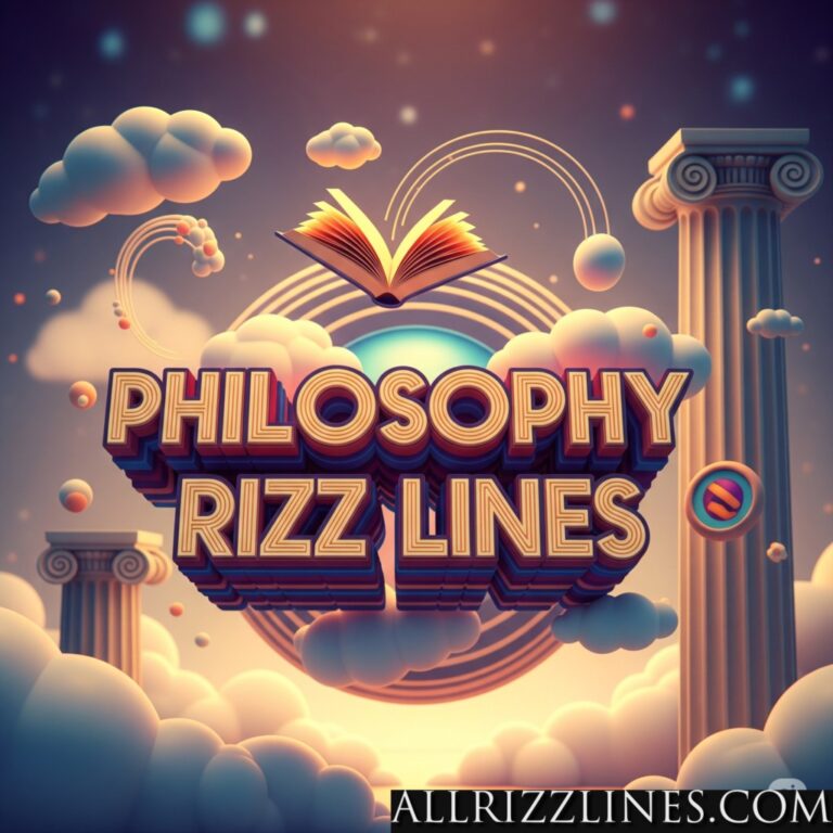 Philosophy Rizz Lines: Probing Hearts with Profound Perspectives!