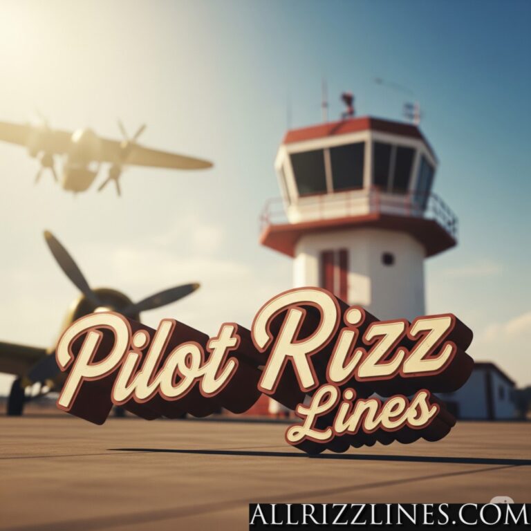 Pilot Rizz Lines: Soaring to New Heights of Romance!