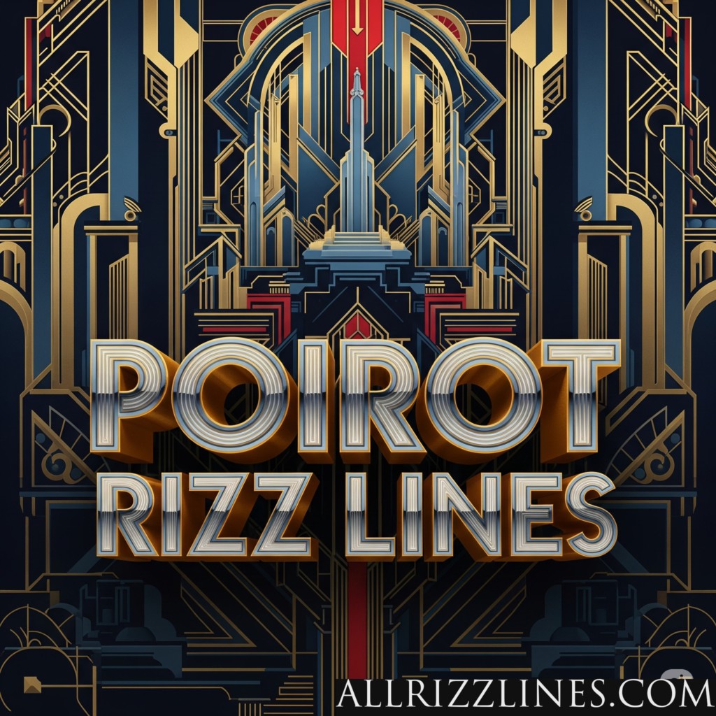 Poirot Rizz Lines
