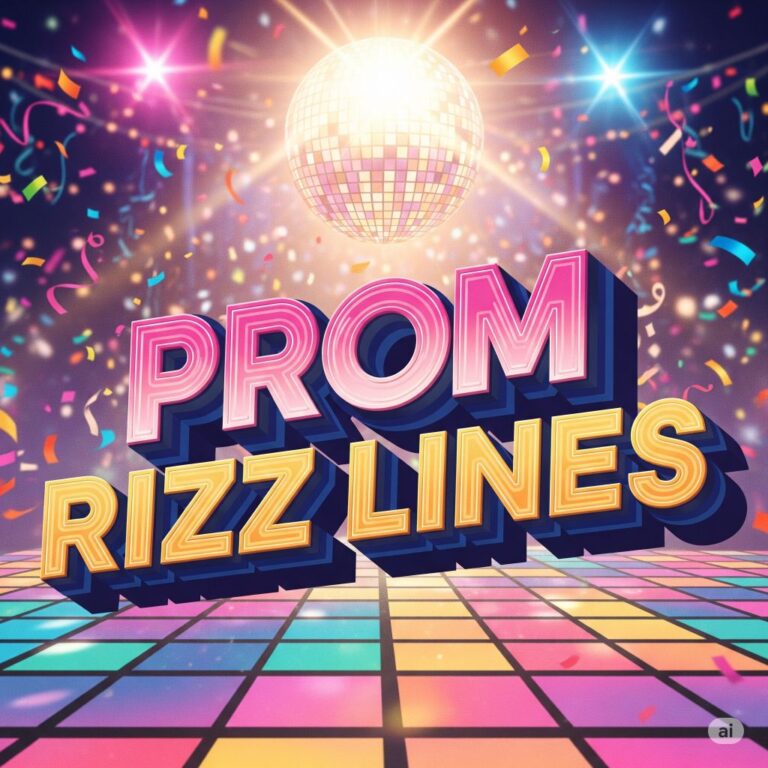 Prom Rizz Lines