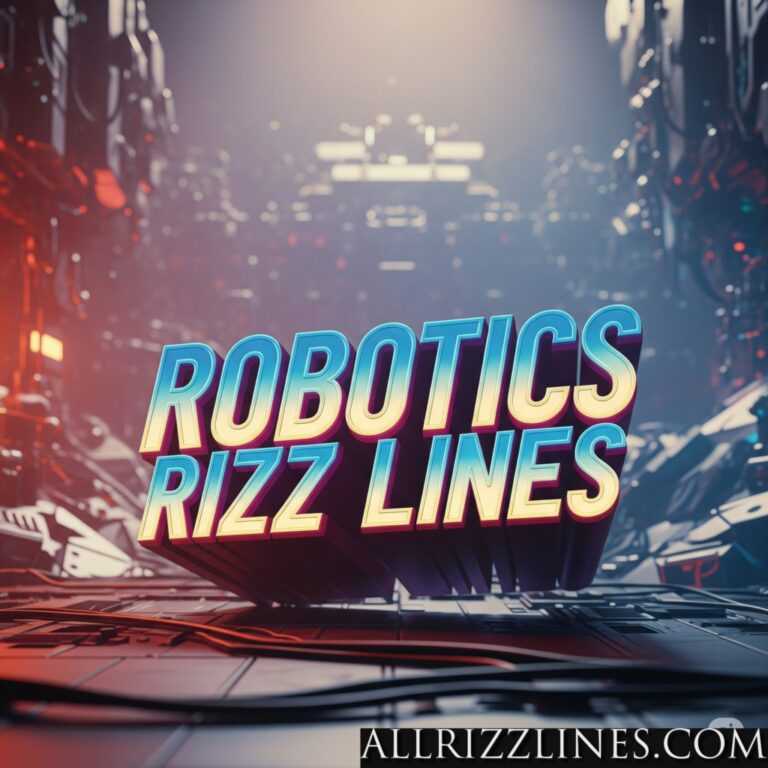 Robotics Rizz Lines: Programming Your Way to Their Heart!