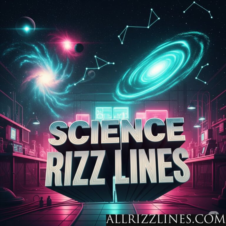 Science Rizz Lines: Experimenting Your Way to Their Heart!
