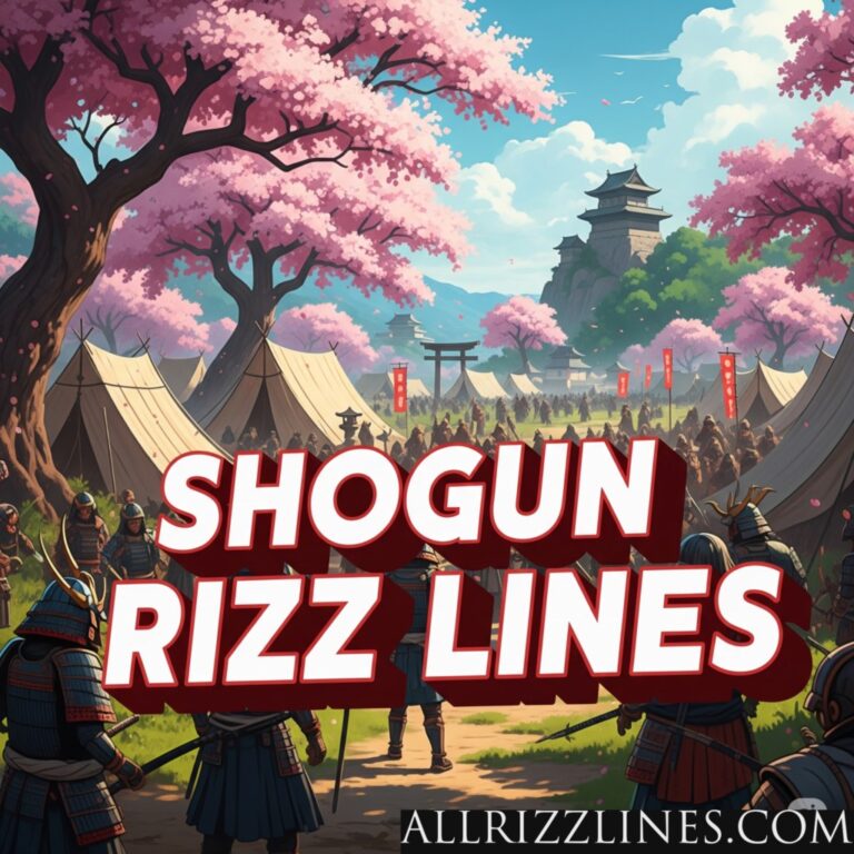 Shogun Rizz Lines