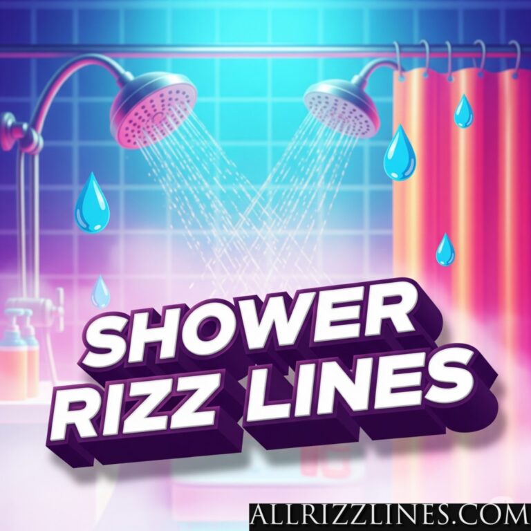 Shower Rizz Lines: Washing Away Doubts with Sparkling Charm!