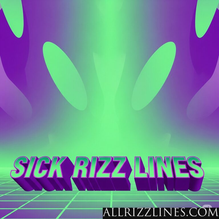 Sick Rizz Lines: Feeling Unwell… for You! (Playfully)
