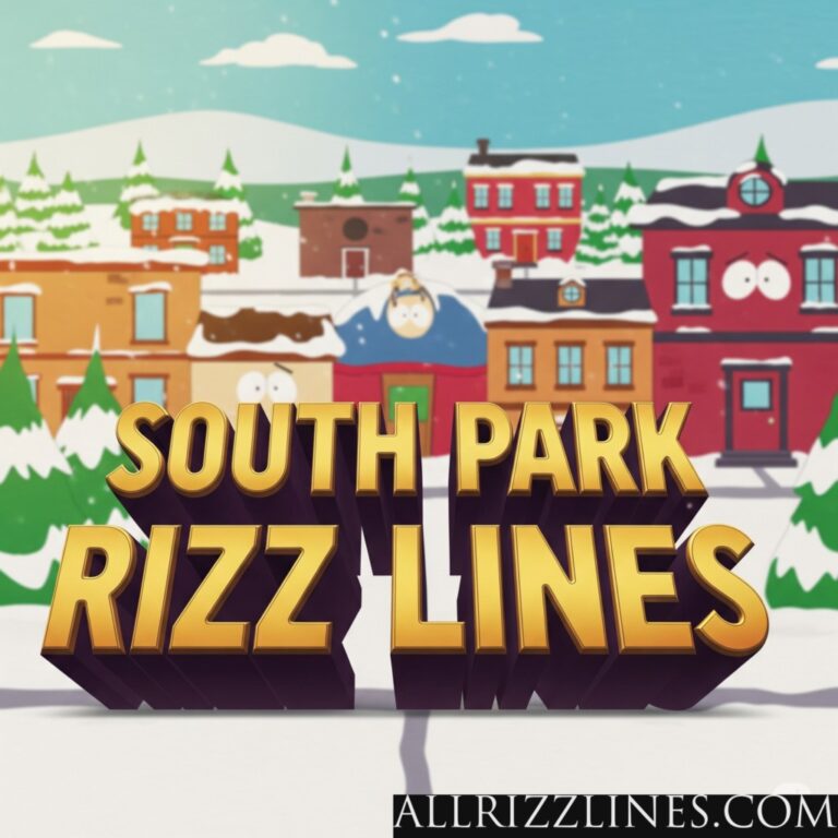 South Park Rizz Lines