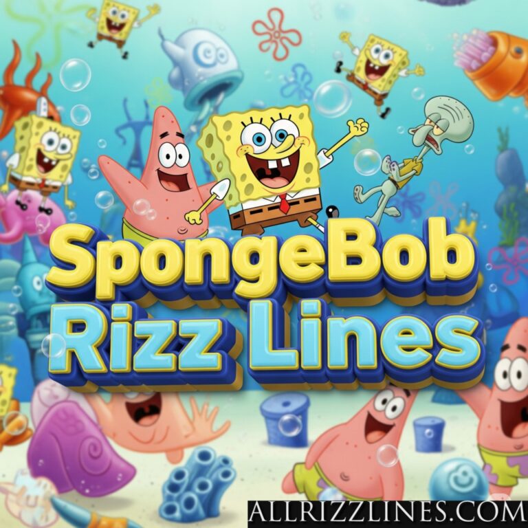 SpongeBob Rizz Lines