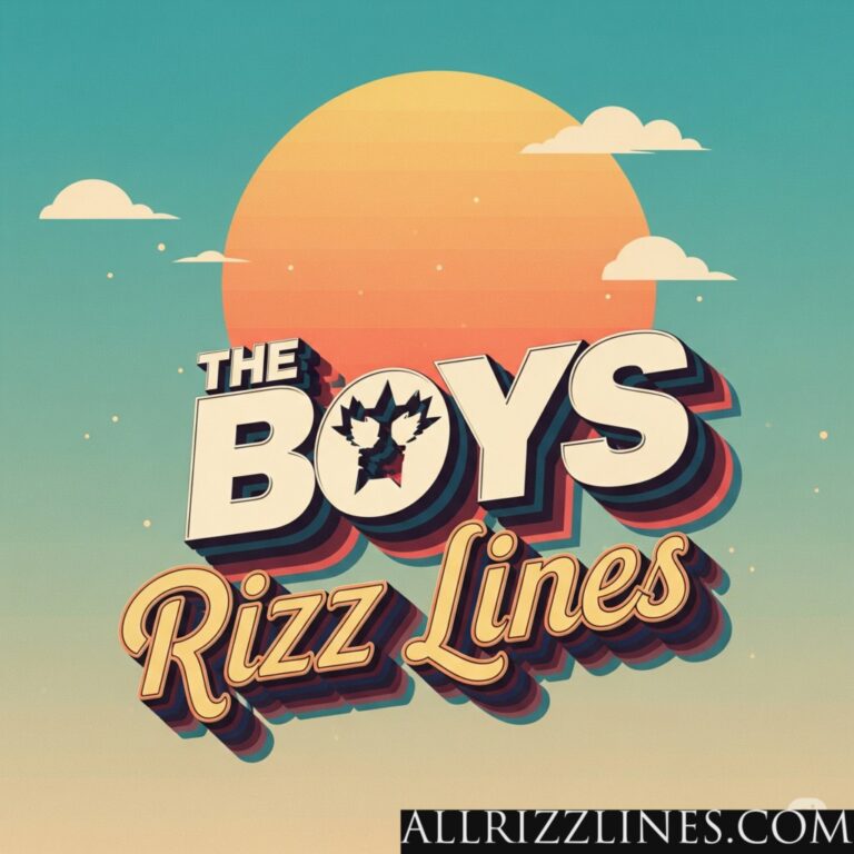The Boys Rizz Lines