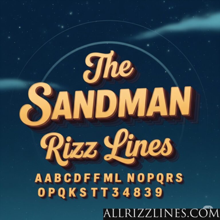 The Sandman Rizz Lines