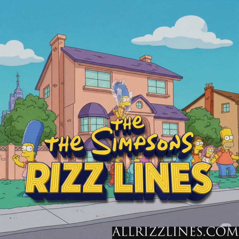 The Simpsons Rizz Lines