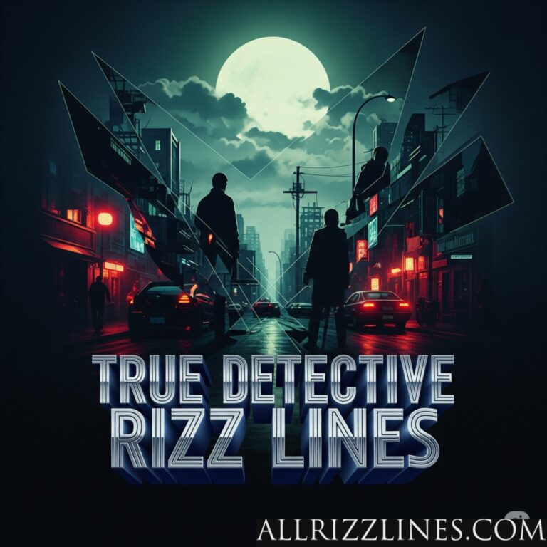True Detective Rizz Lines