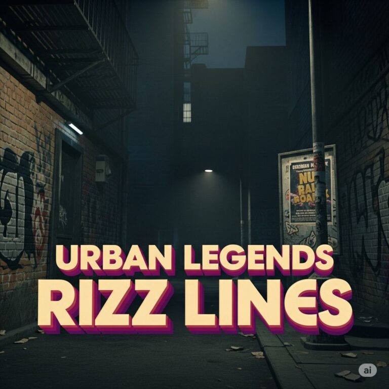 Urban Legends Rizz Lines