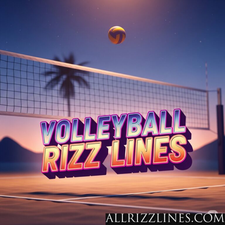 Volleyball Rizz Lines: Serving Up Romance and Spiking Hearts!