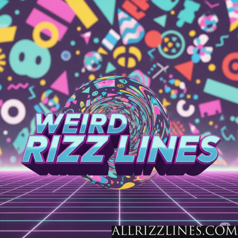 Weird Rizz Lines: Embracing the Unconventional to Win Hearts!