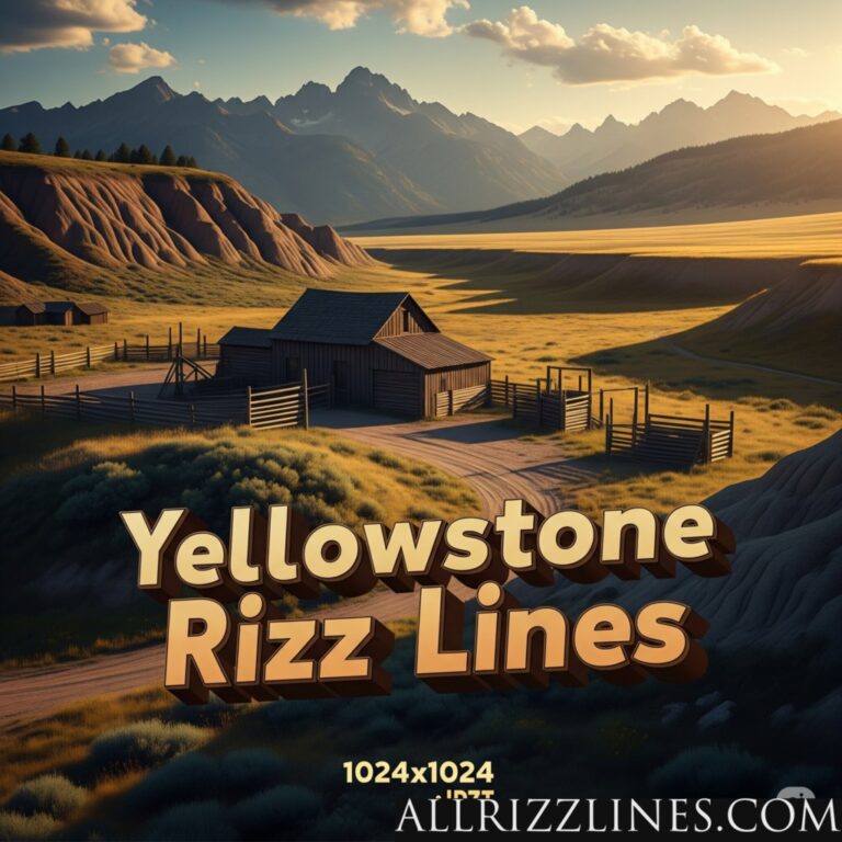 Yellowstone Rizz Lines